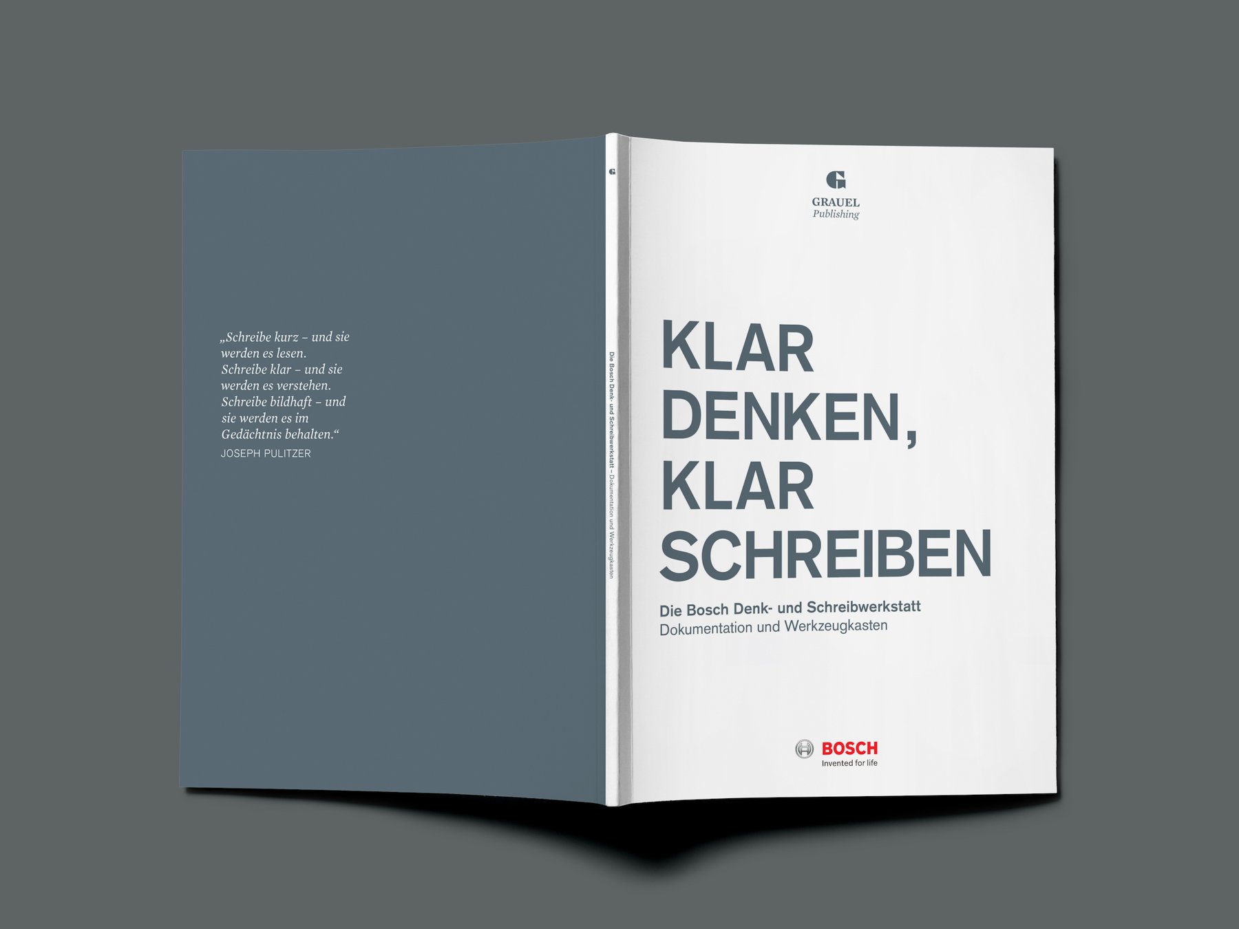 Die Bosch Schreibwerkstatt – Titelansicht