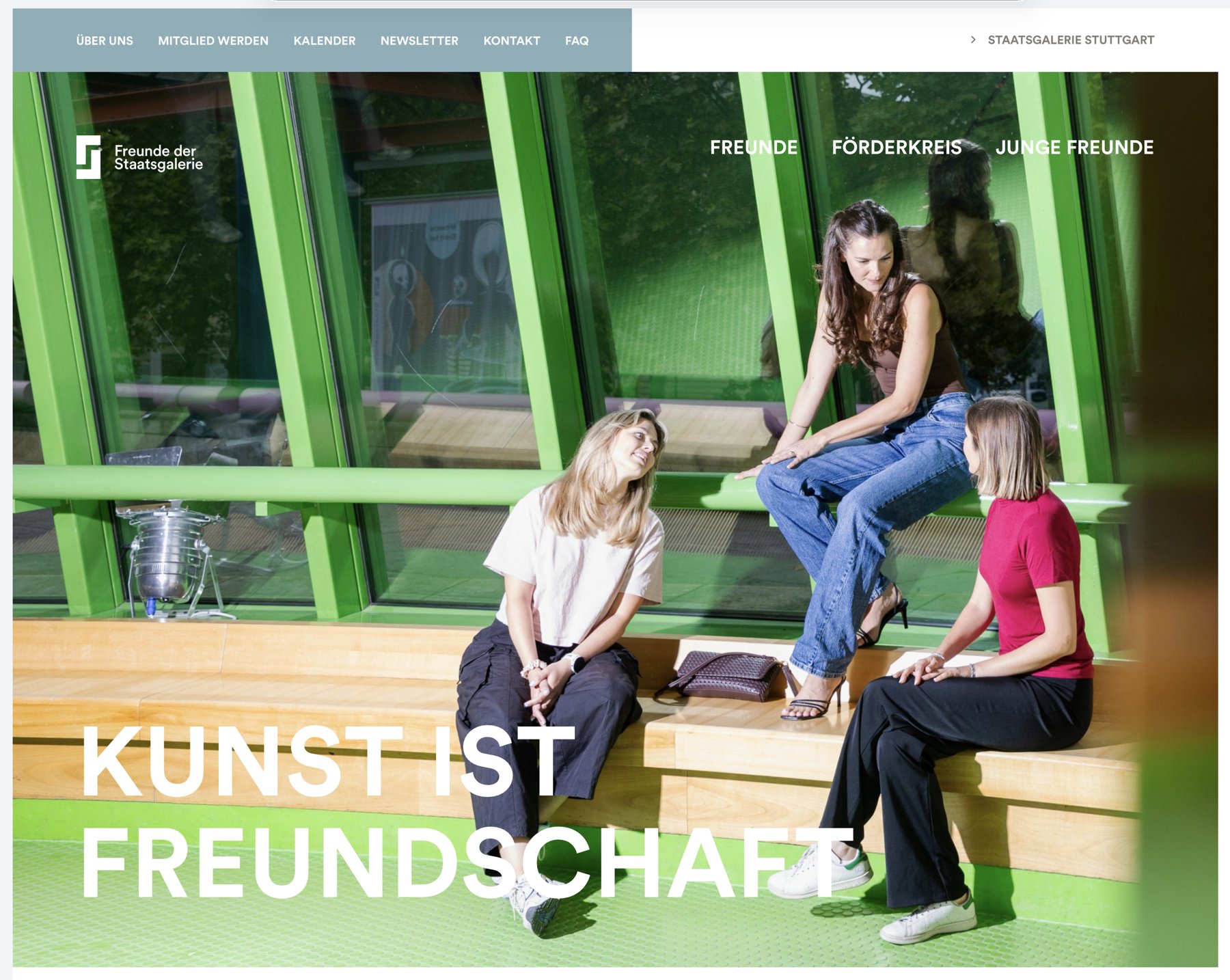 Freunde der Staatsgalerie Stuttgart – Titelansicht