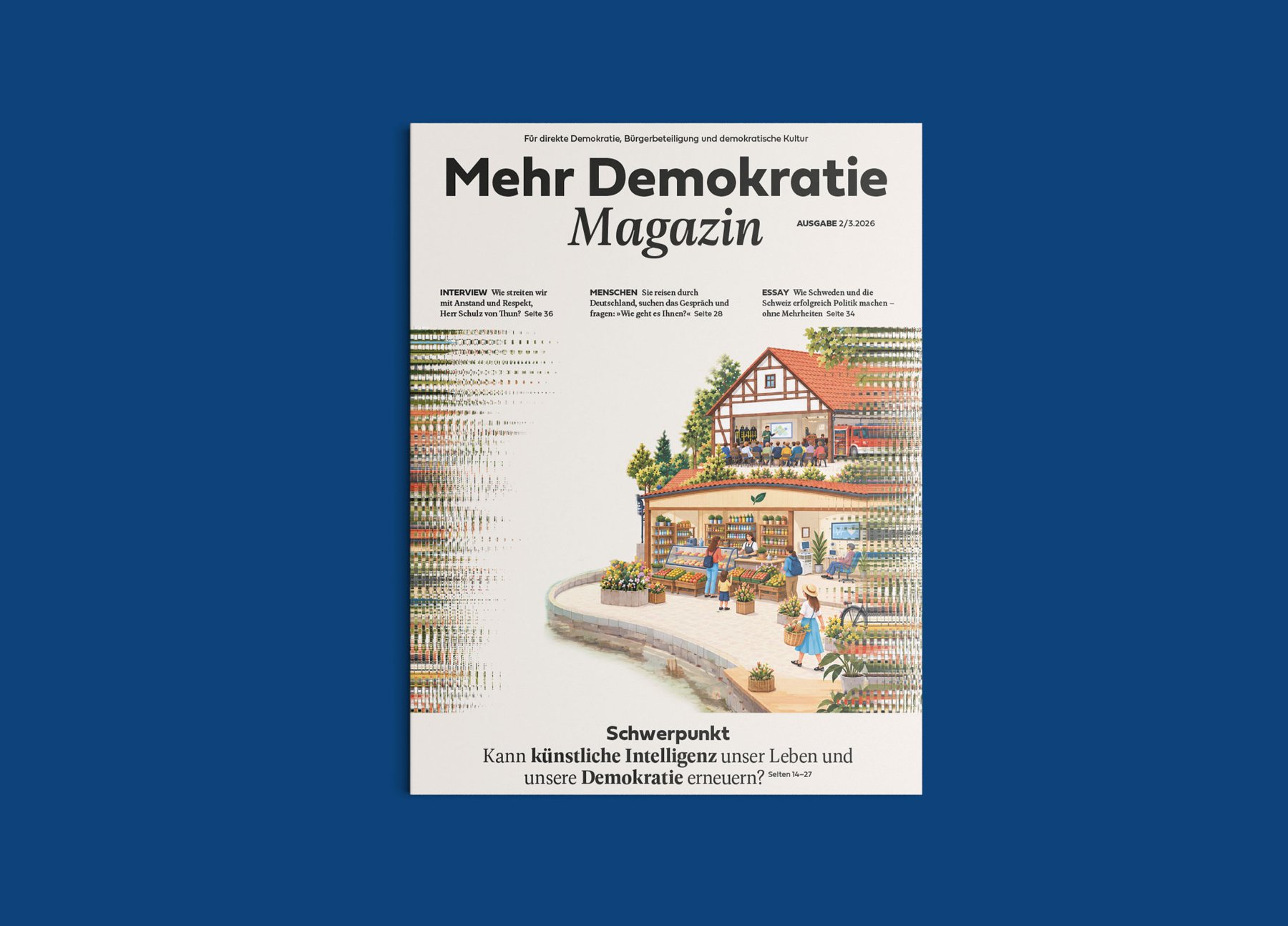 Mehr Demokratie Magazin – Titelansicht